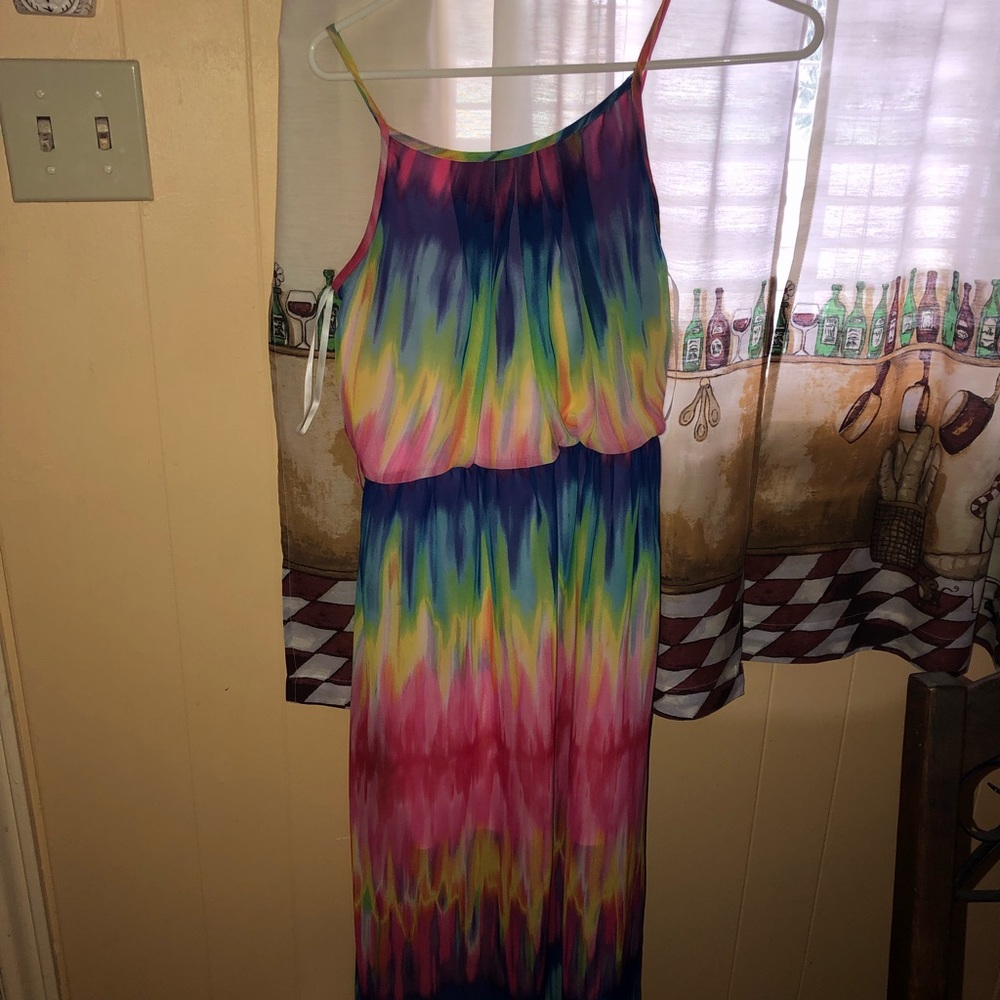 multi colored sundress